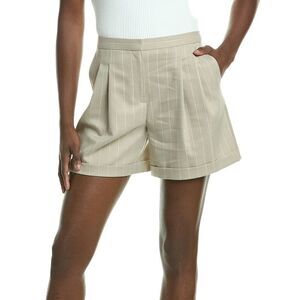 Boss By Hugo Boss Womens Boss Hugo Boss   Pinstripe Short, Tan